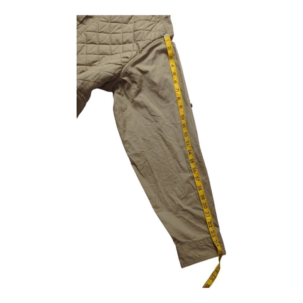 WOOLRICH Size L Men's Hunting Shooting Shirt Insulated Pads  Khaki Sportsman - Picture 7 of 13